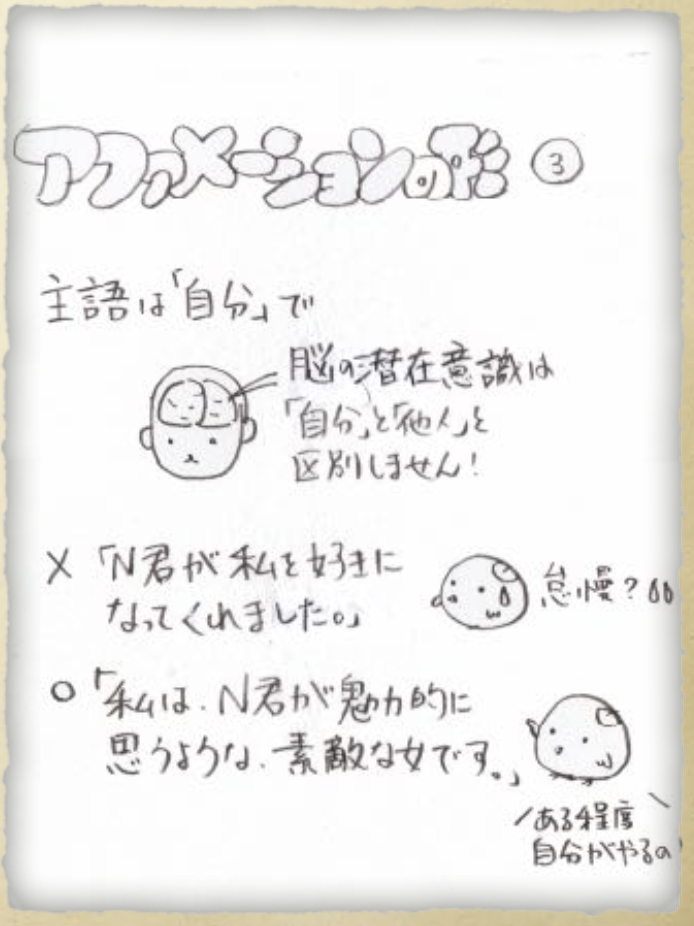 アファメーション